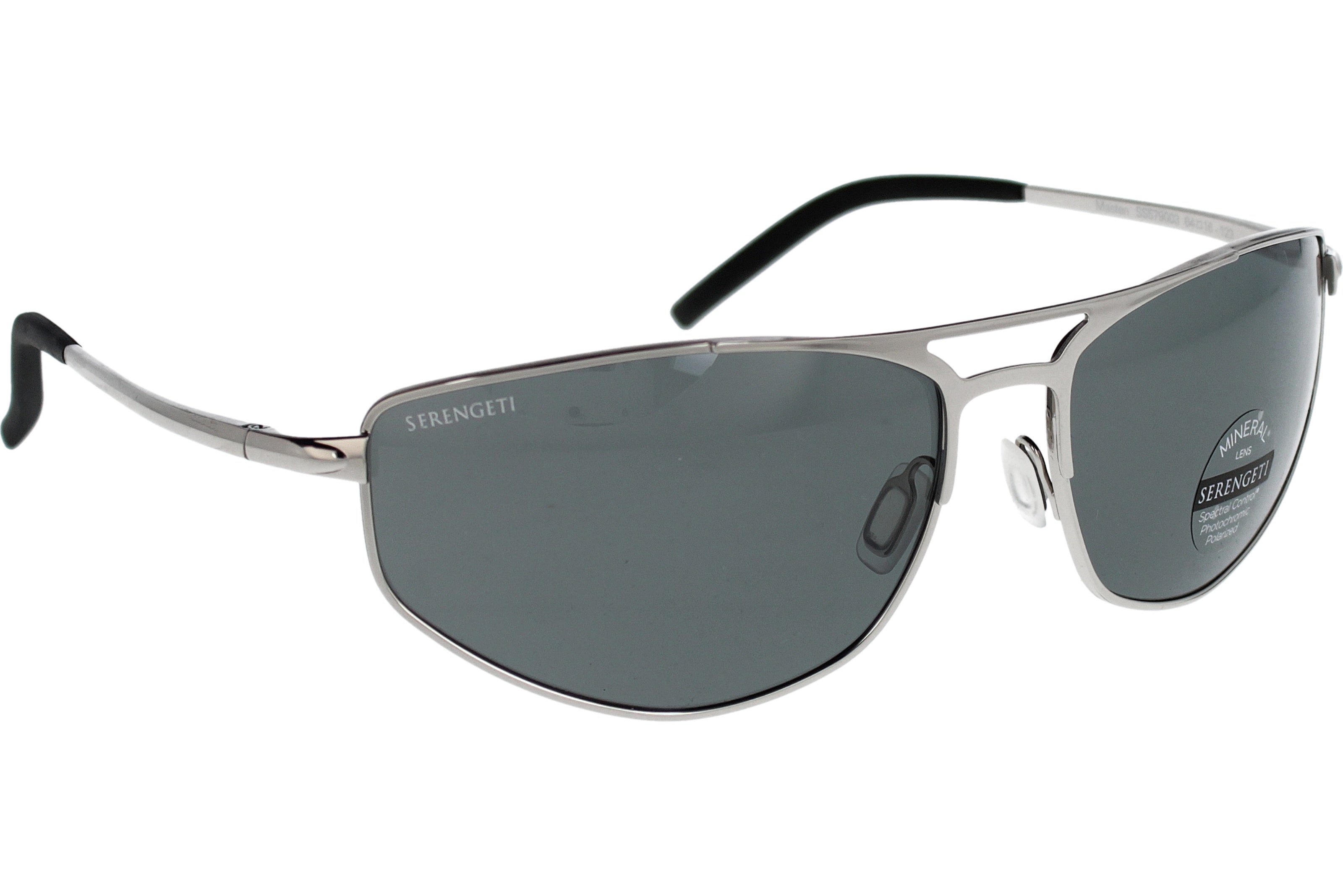 Gafas de Sol Serengeti Masten 579003 Shiny Silver 64 16