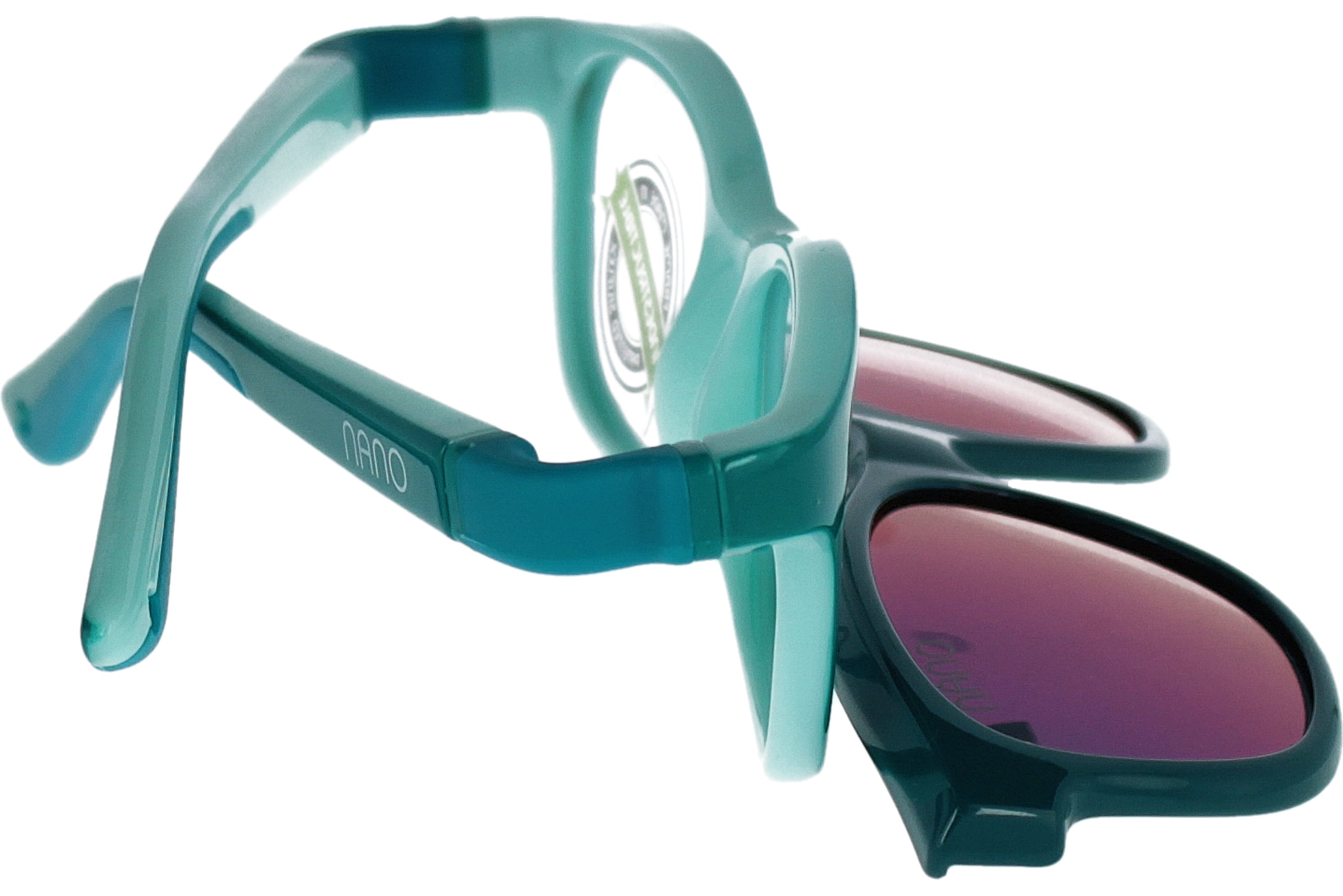 Gafas Graduadas Nanovista Camper Clip 3.0 NAO3041444SC Turquesa Menta 44 13