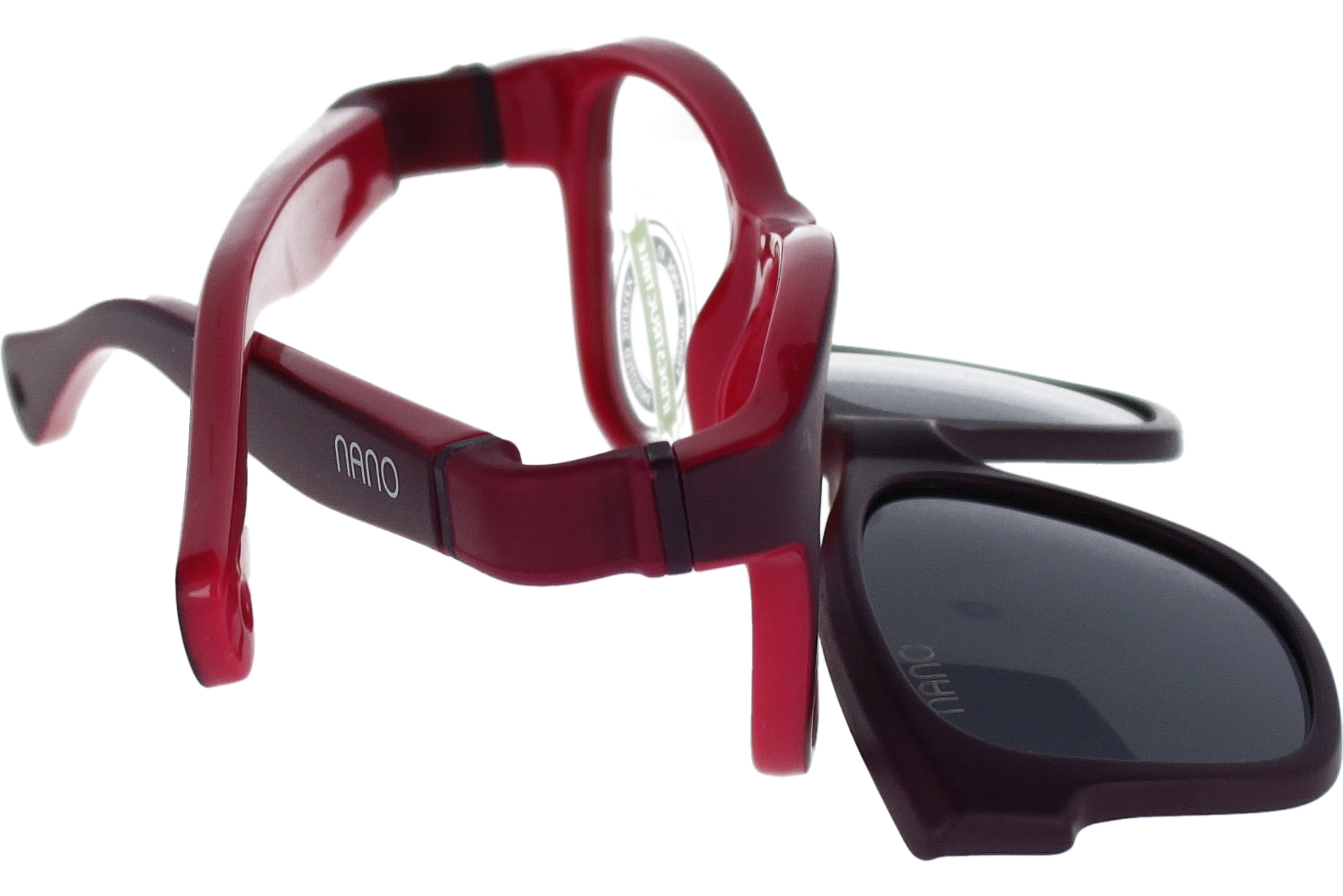 Gafas Graduadas Nanovista Gaikai Clic 3.0 NAO3050345SC Bicolor Purpura Mate Fucsia 45 13