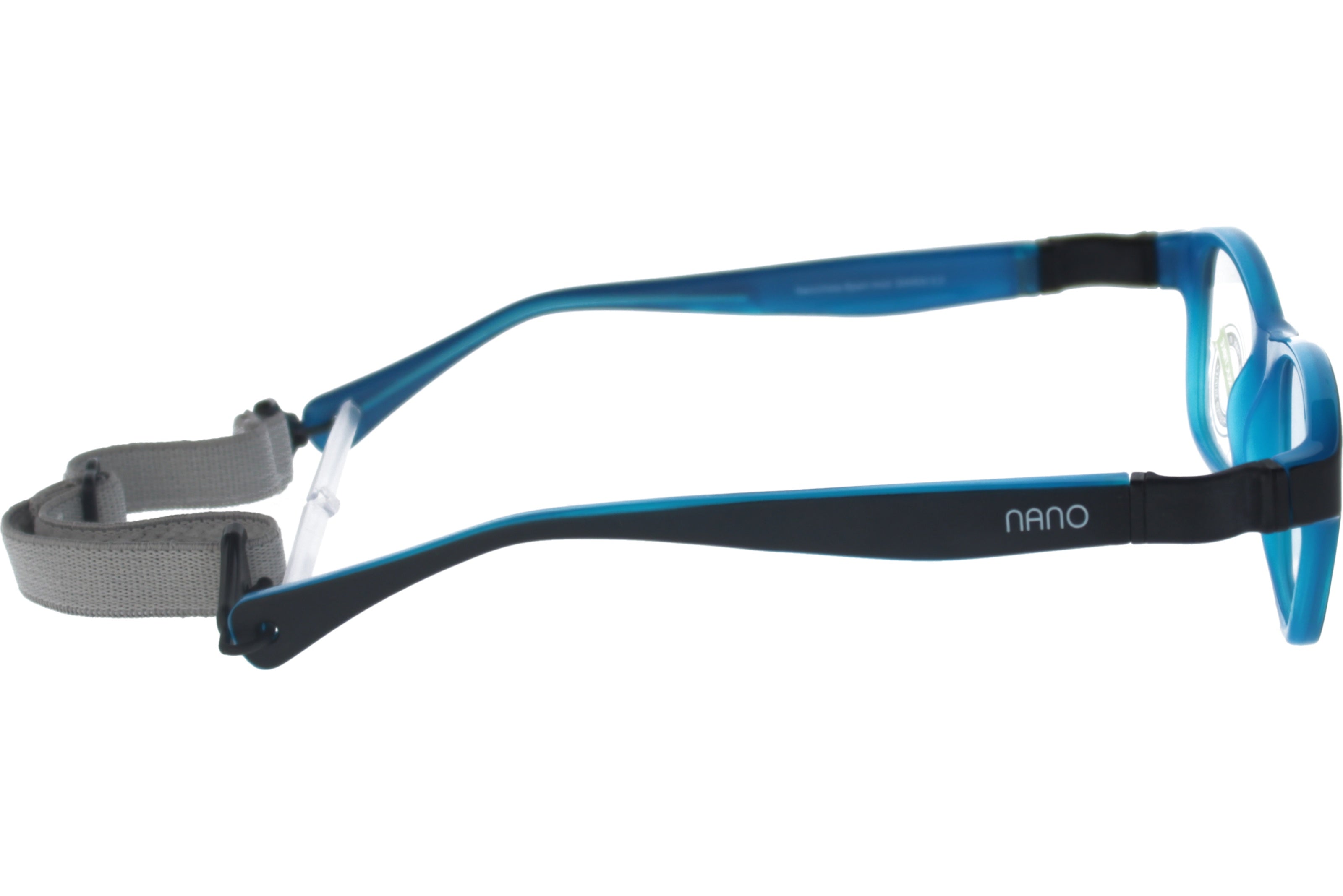 Gafas Graduadas Nanovista Gaikai Clic 3.0 NAO3050647 Bicolor Negro Mate Azul 47 14