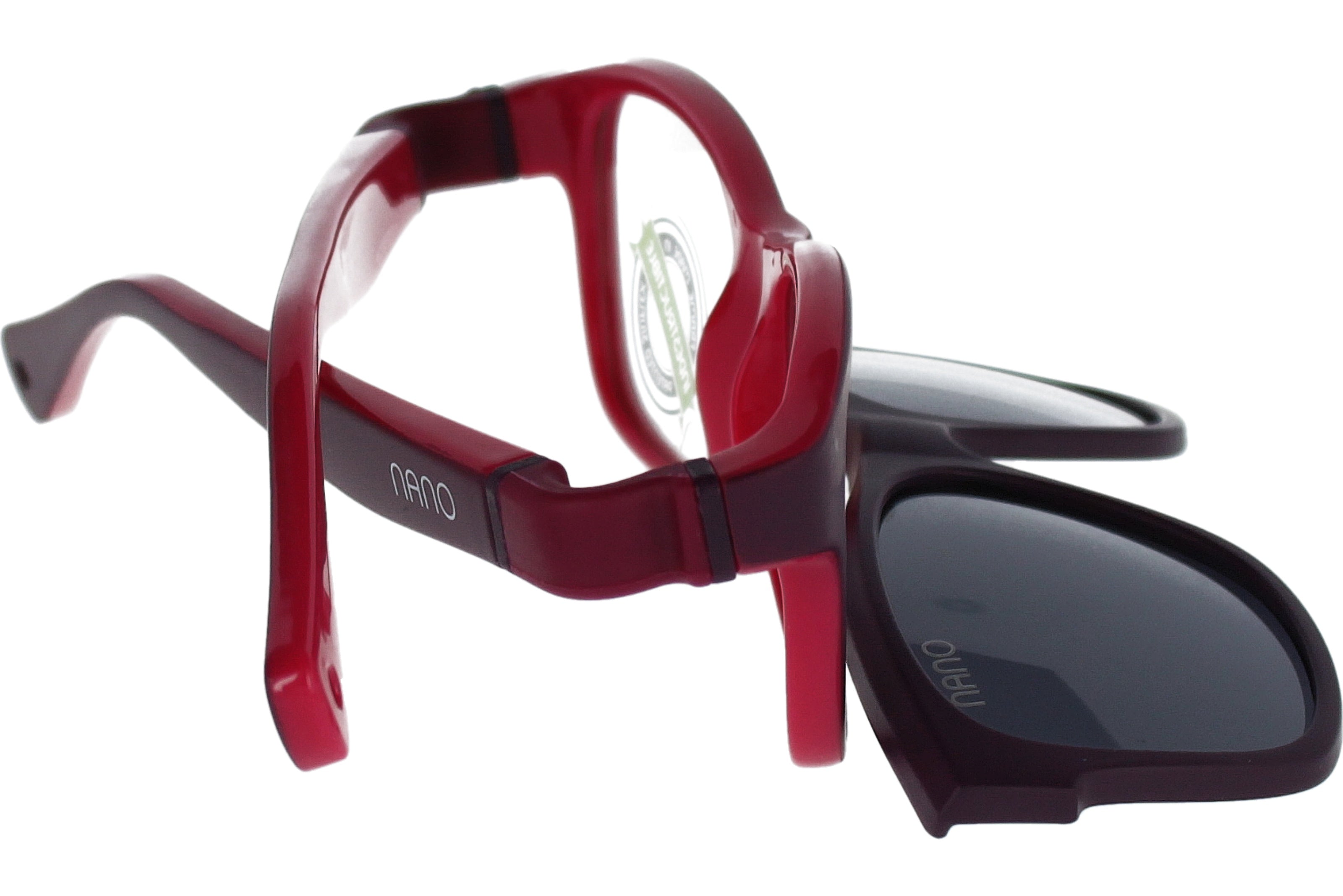 Gafas Graduadas Nanovista Gaikai Clic 3.0 NAO3050347SC Bicolor Purpura Mate Fucsia 47 14