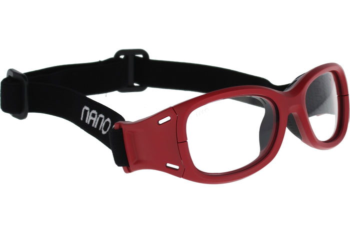 Очки для зрения Nanosport NS12 Rojo Mate Negro 52 15 — vista 2
