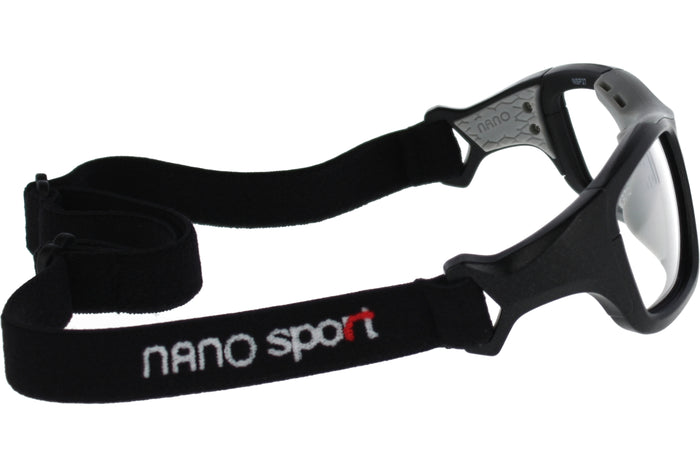 Очки для зрения Nanosport NS27 Negro Mate Gris 53 15 — vista 3