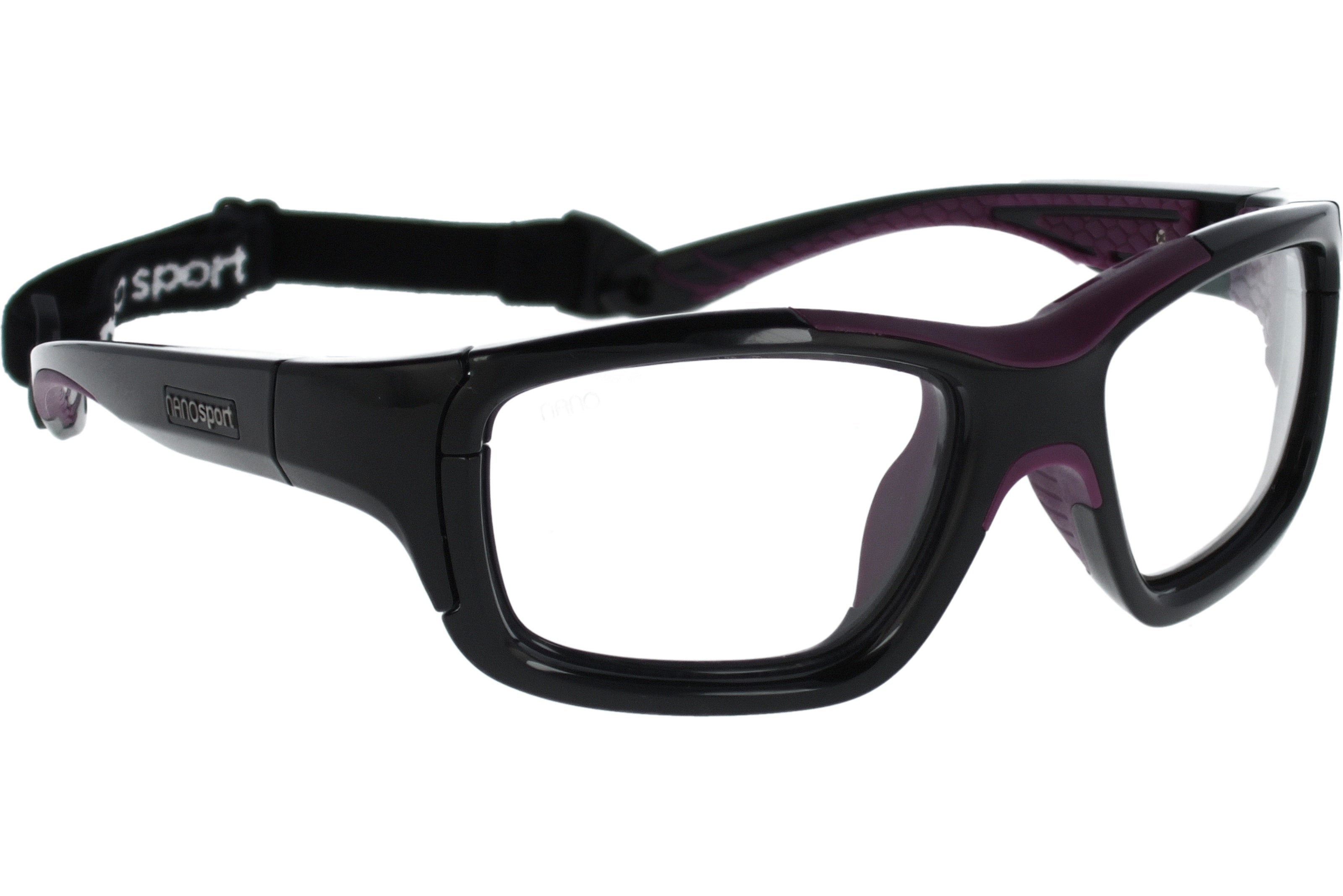 Gafas Graduadas Nanosport NS10 Negro Purpura Orquidea 55 15