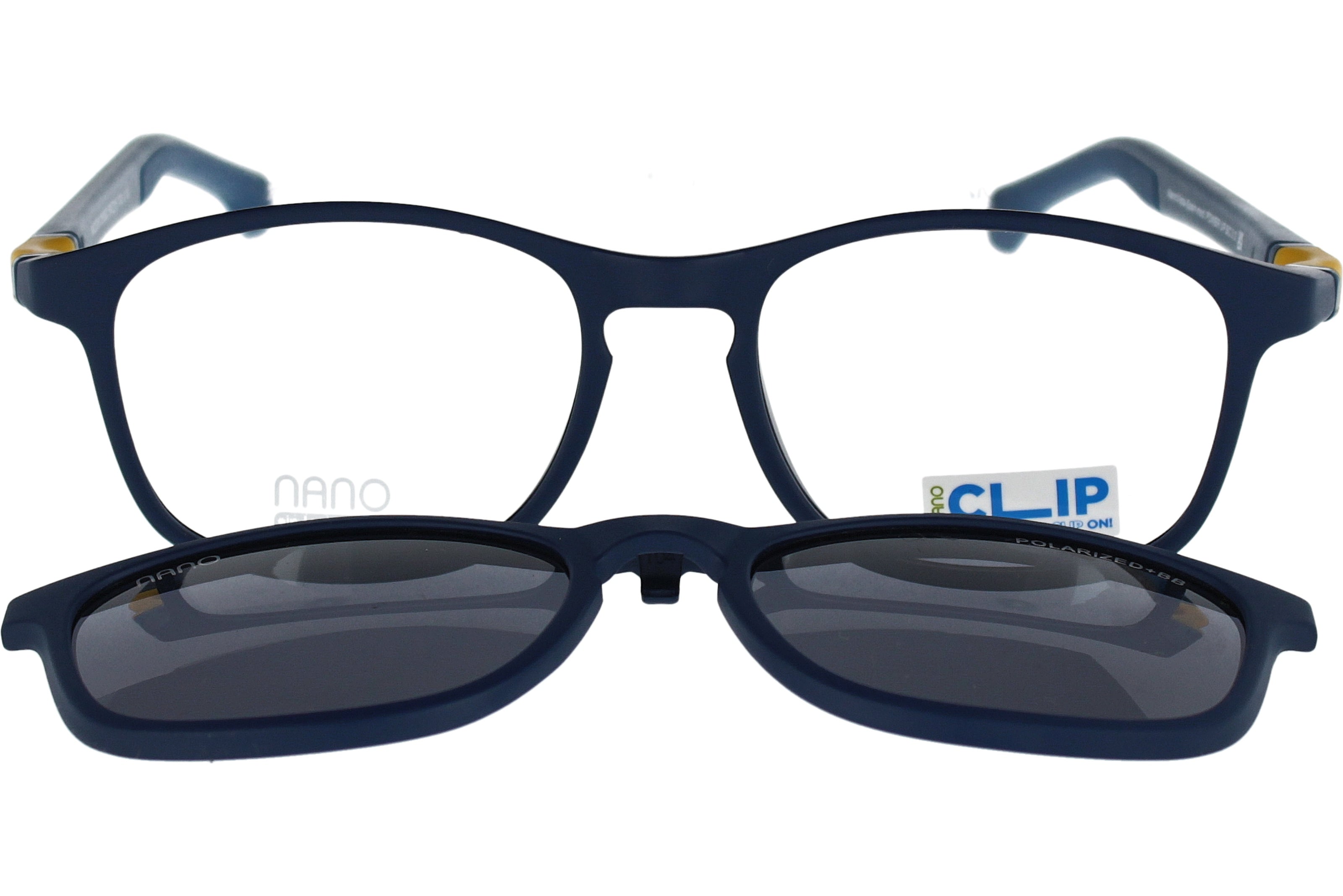 Gafas Graduadas Nanovista Power Up Clic 3.0 NAO3081350SC Marino Mate Amarillo 50 15