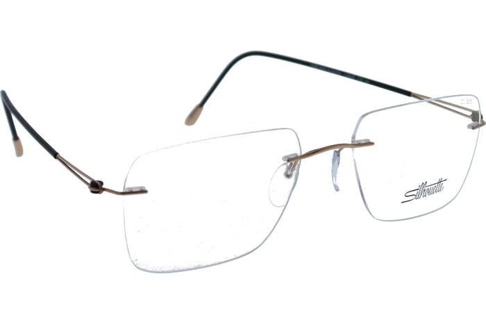 Prescription Glasses Silhouette lite Spirit 5569 DN 7530 55 19 — vista 2
