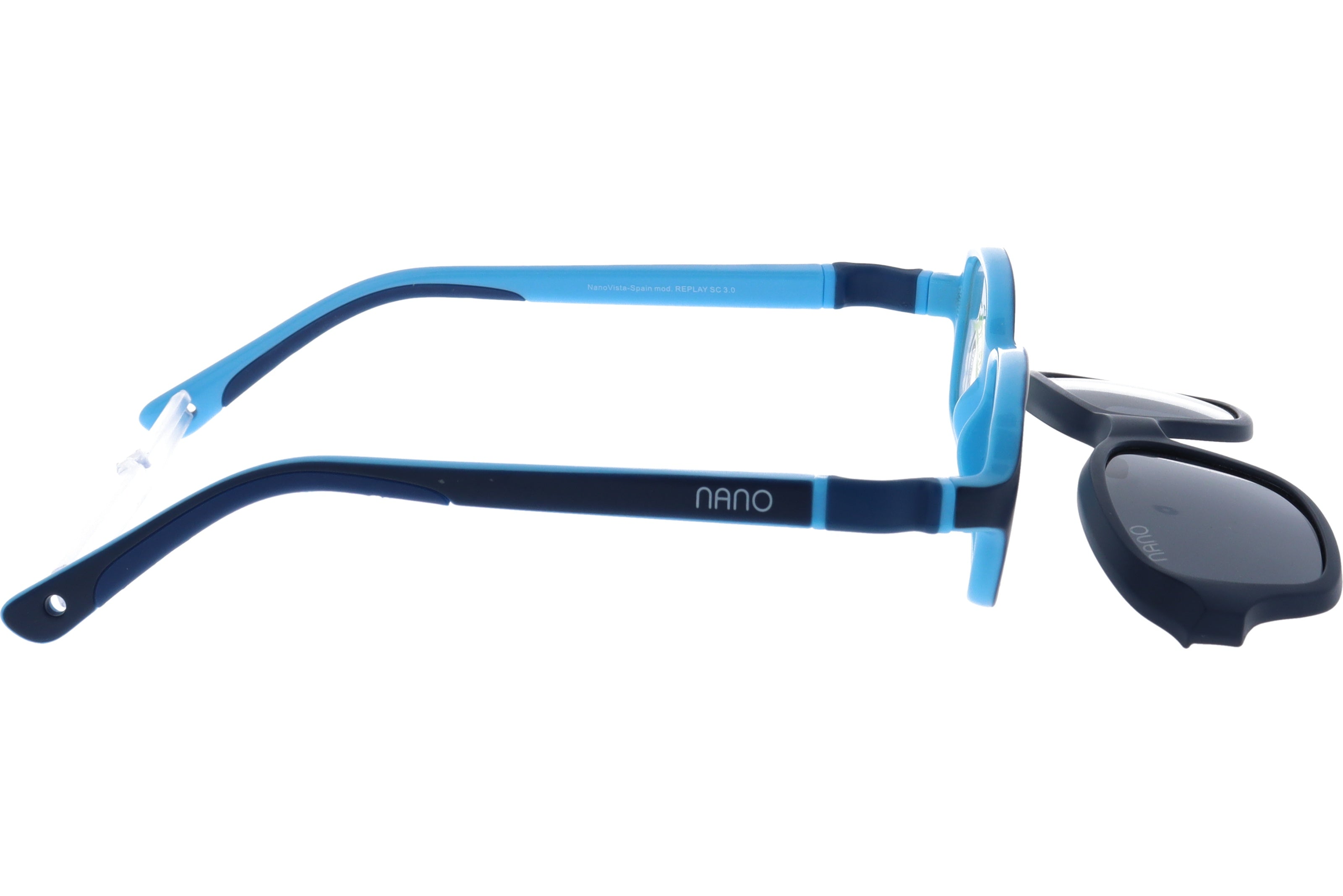 Gafas Graduadas Nanovista Replay Clip 3.0 NAO3001446SC Marino Mate Azul 46 14