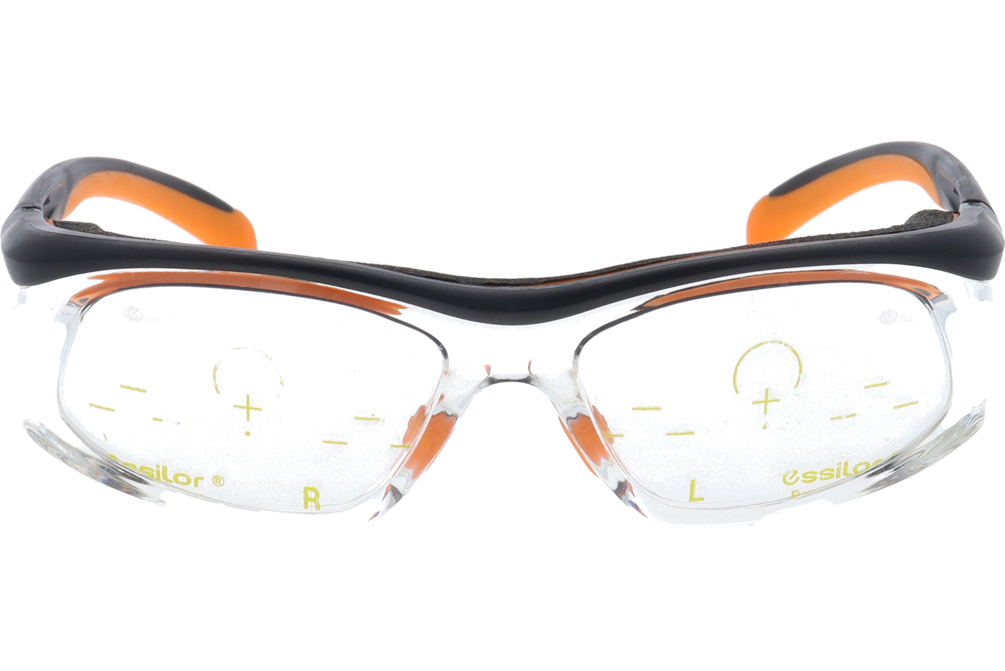 Gafas Graduadas Sperian Swing Negro Con Naranja 57 16