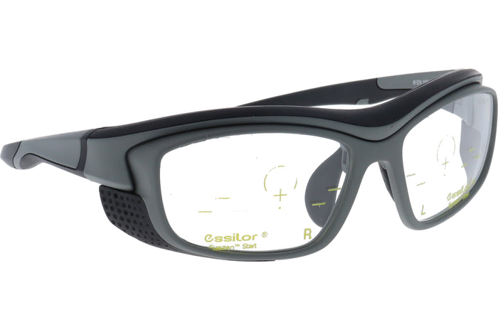 Essilor Pros6 Gris/Negro 57 17 — vista 2