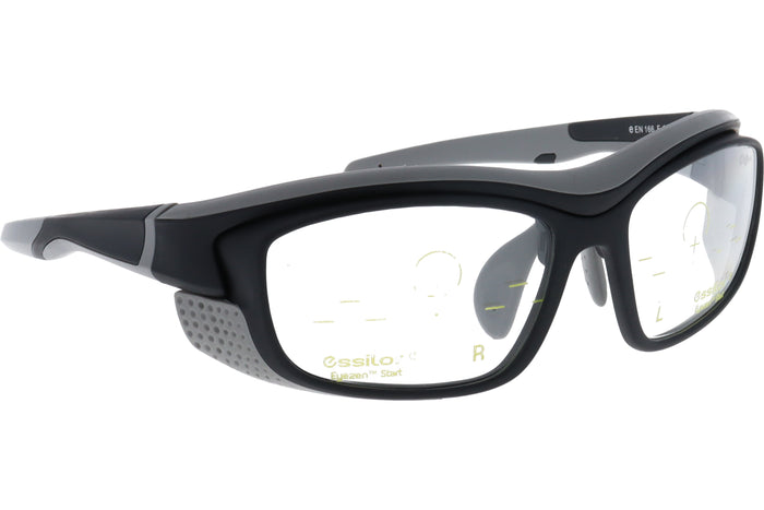 Essilor PROS6 Negro/Gris 57 17 — vista 2