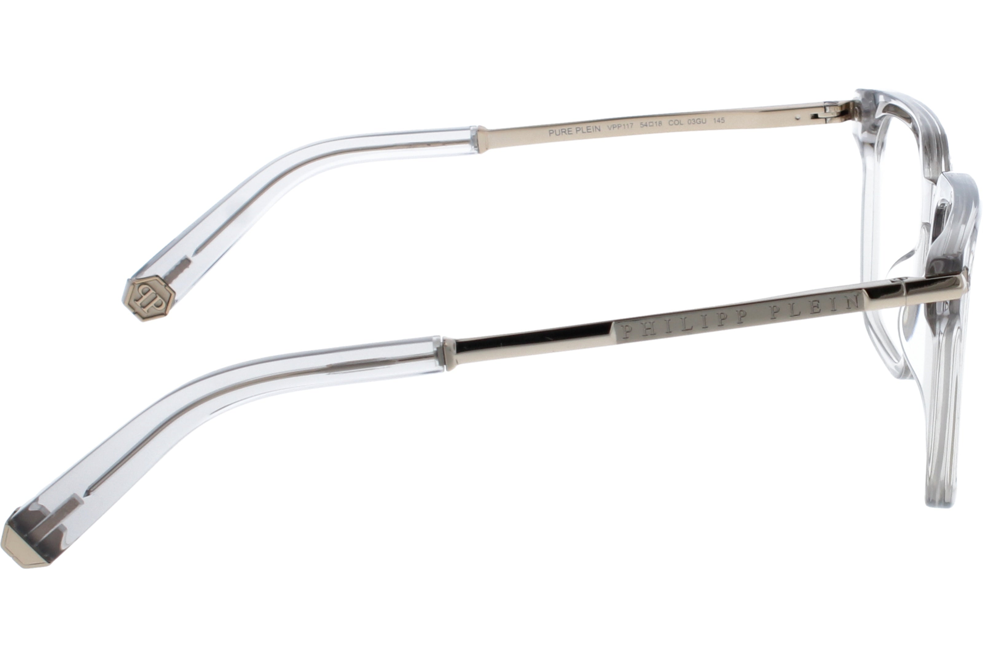 Prescription Glasses Pure Philipp Plein VPP117 03GU 54 18