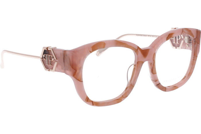Prescription Glasses Philipp Plein Rose Venus VPP124 06Z8 54 19 — vista 2