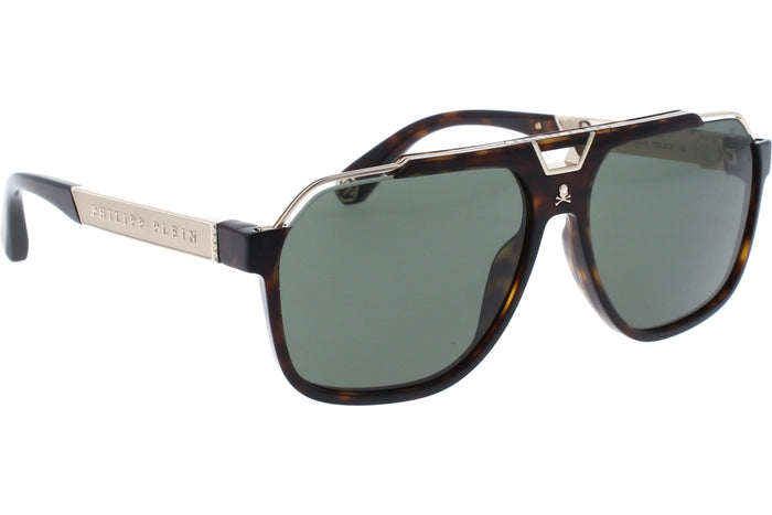 Sunglasses Philipp Plein Military SPP046V 0722 61 15 — vista 2