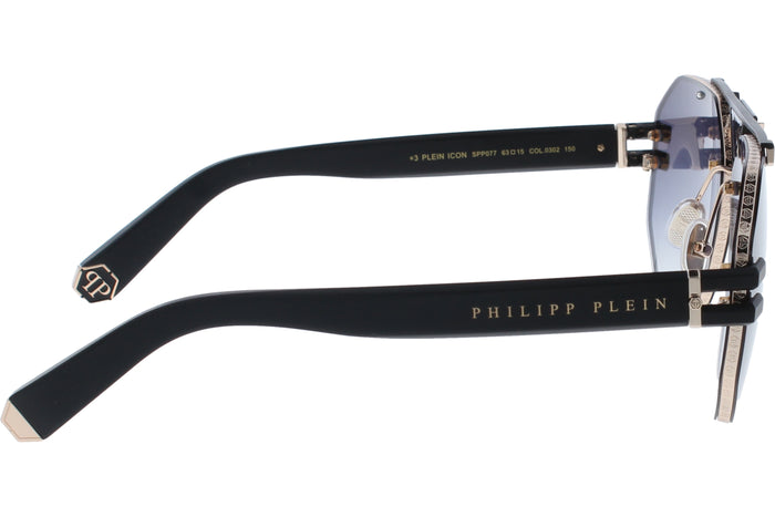 Sunglasses Philipp Plein Icon SPP077 0302 63 15 — vista 3