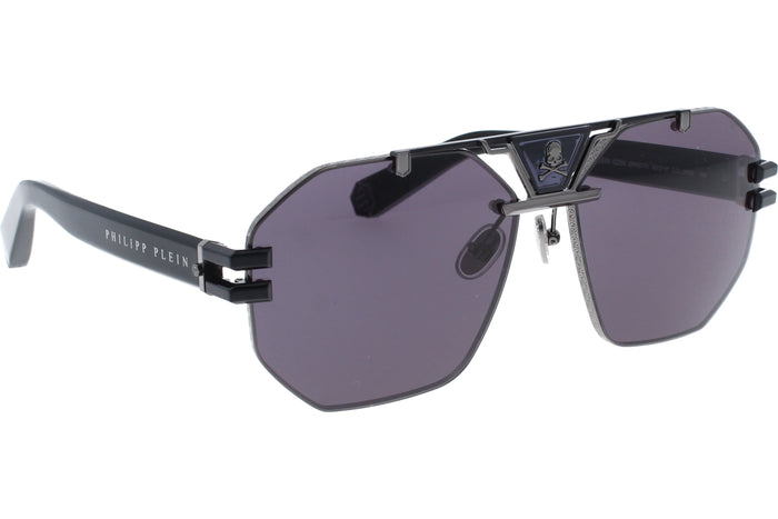 Sunglasses Philipp Plein Icon SPP077V 0K59 63 15 — vista 2