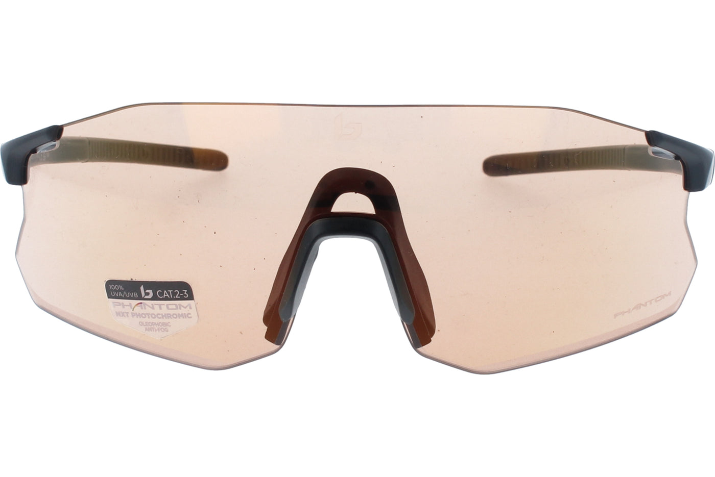 Sunglasses Bolle Icarus BS016006 Black Matte Phantom Brown Red Photocromic 142 00