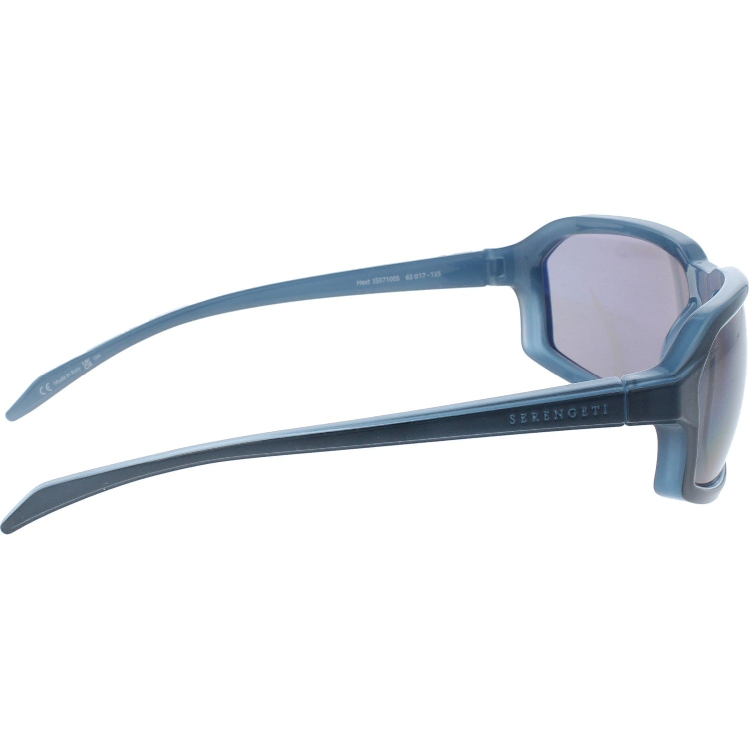 Gafas de Sol Serengeti Hext S 571005 Shiny Dark Blue Spray 63 17