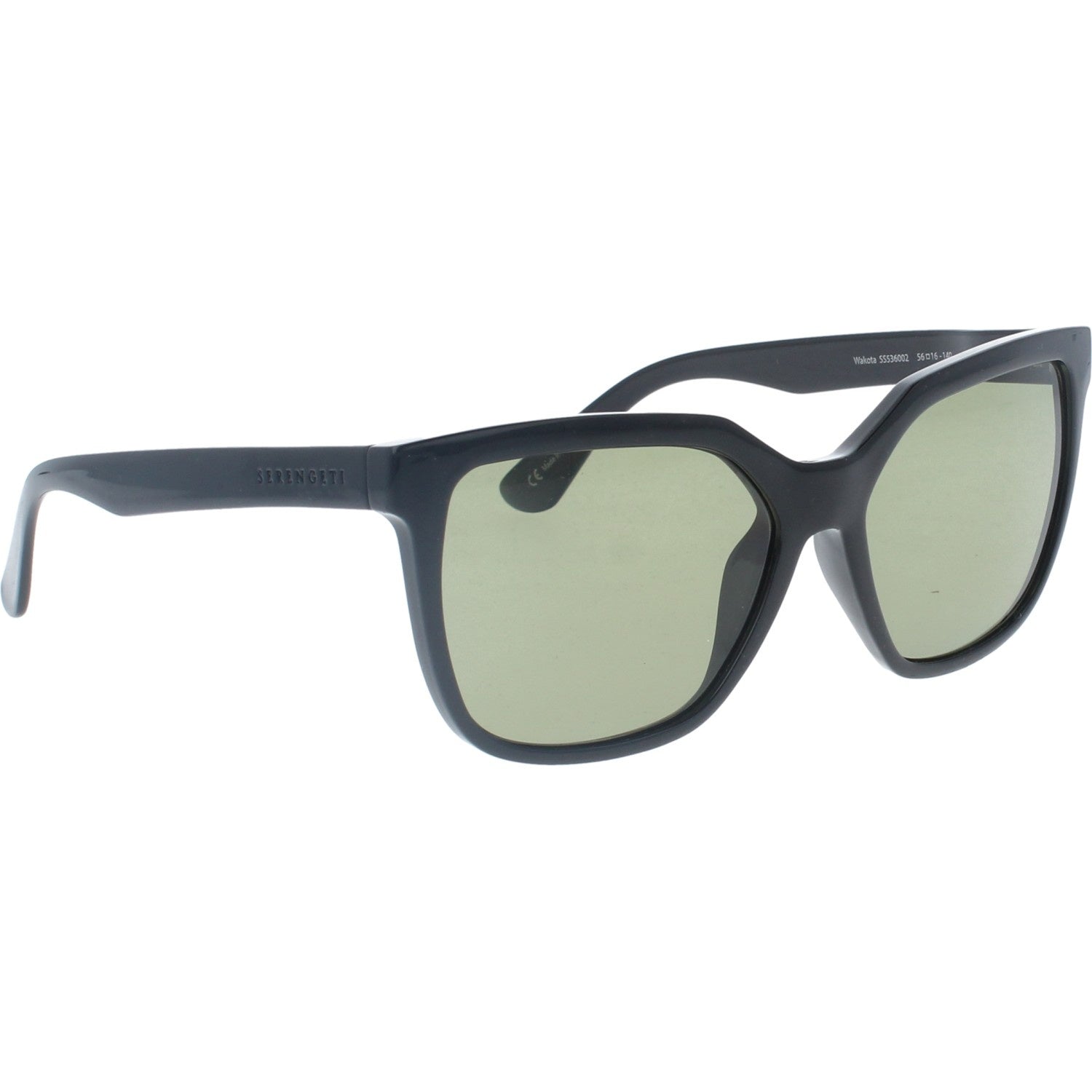 Gafas de Sol Serengeti Wakota 536002 Shiny Black 56 16