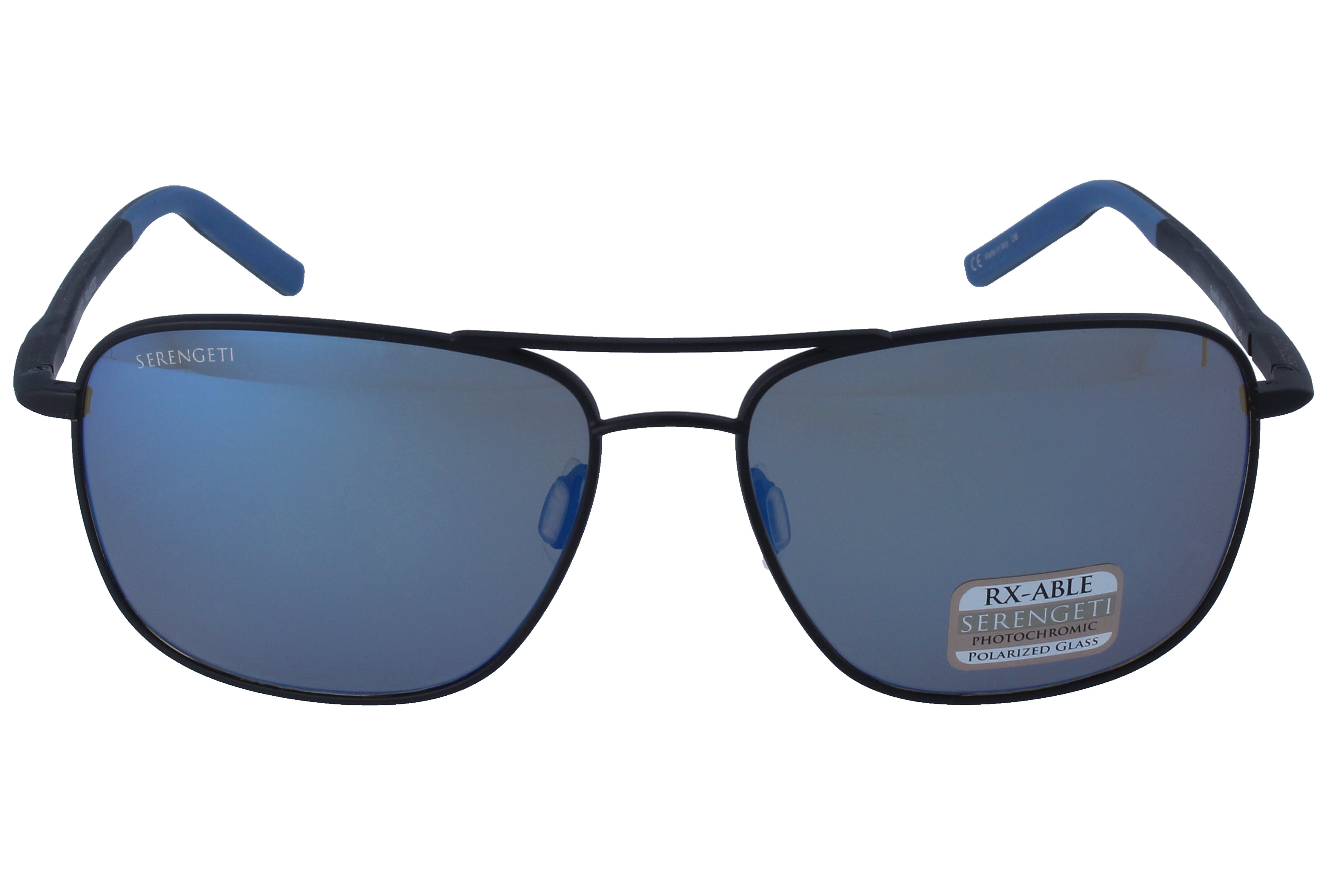 Gafas de Sol Serengeti Spello 8797 Satin Black/Black 58 16