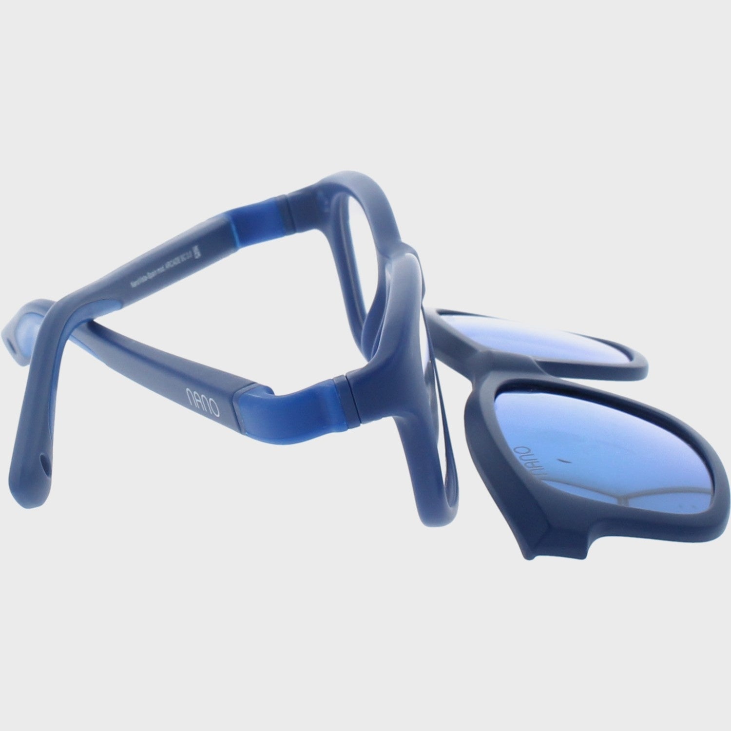 Gafas Graduadas Nanovista Arcade Clip NAO3010948SC Azul Matte-Azul 48 15