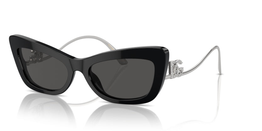 Sunglasses Dolce Gabbana Crystal DG4467B 501/87 55 18