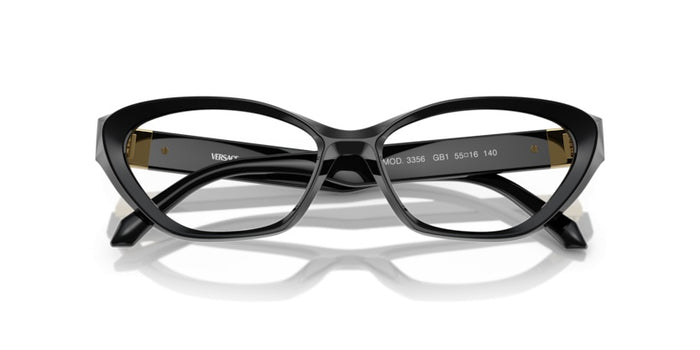 Korrektionsbrillen Versace VE3356 GB1 55 16 — vista 4