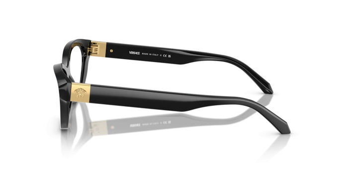 Korrektionsbrillen Versace VE3356 GB1 55 16 — vista 3