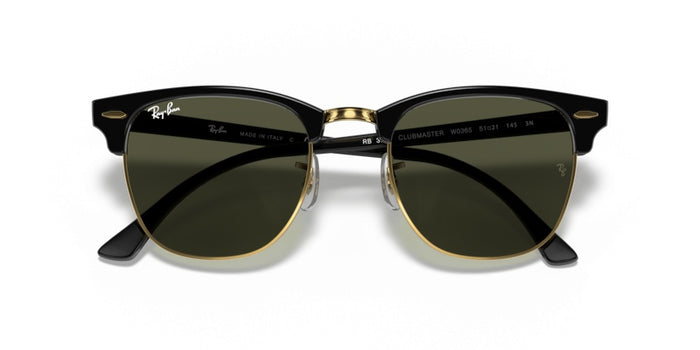 Sunglasses Ray-Ban Clubmaster RB3016 W0365 51 21 — vista 4