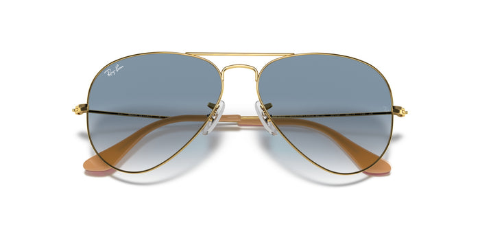 Sonnenbrillen Ray-Ban Aviator RB3025 001/3F 55 14 — vista 4