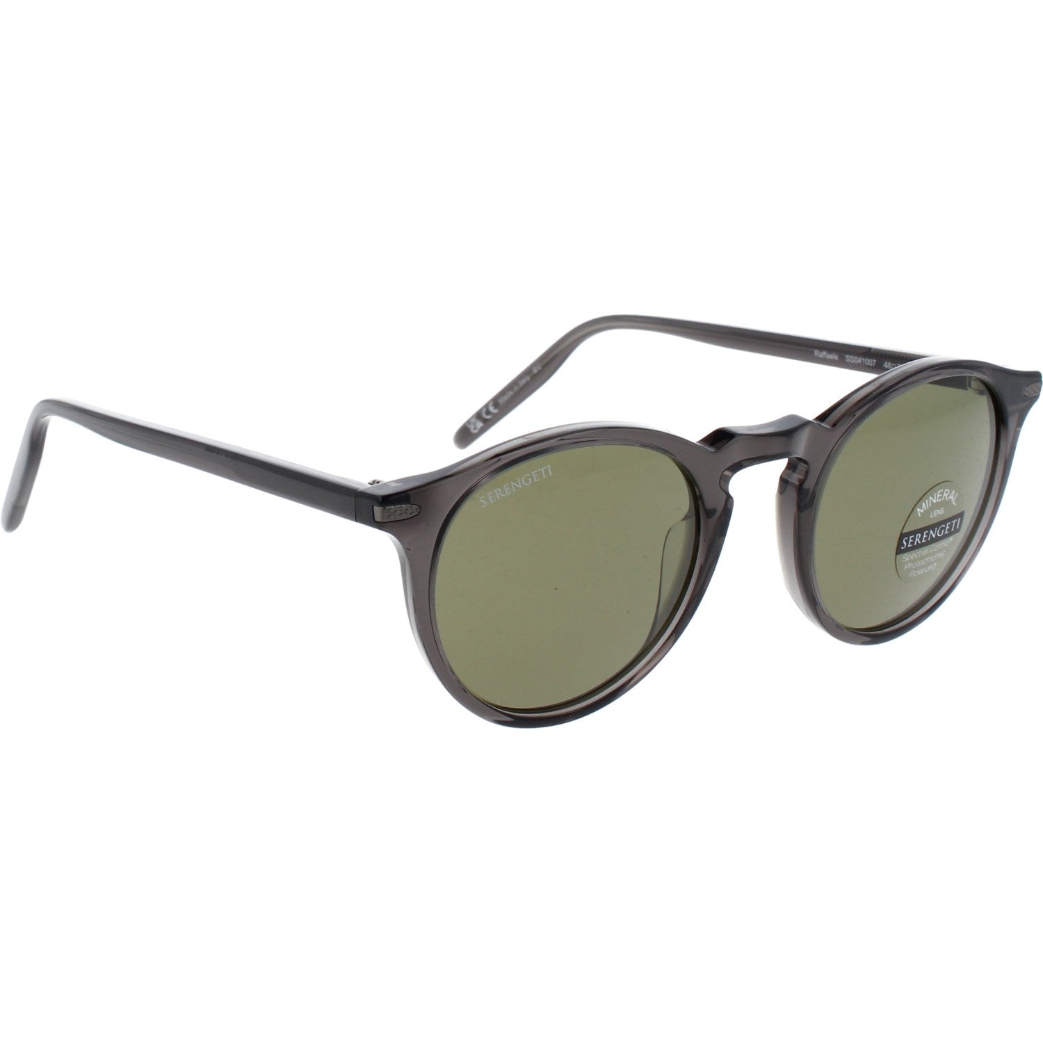 Gafas de Sol Serengeti SG 041007 Raffaele Shiny Trans Dark Grey 48 23