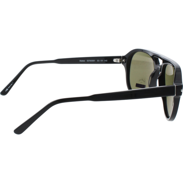 Gafas de Sol Serengeti SG 765001 Mateo Shiny Black 55 19 — vista 3