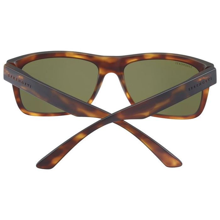 Lunettes de Soleil Serengeti SG 782004 Positano Large Matte Tortoise 59 16 — vista 4