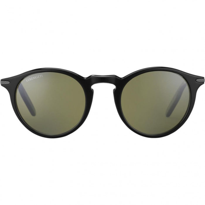 Sunglasses Serengeti SG 8950 Raffaele Shiny Black 48 23 — vista 2