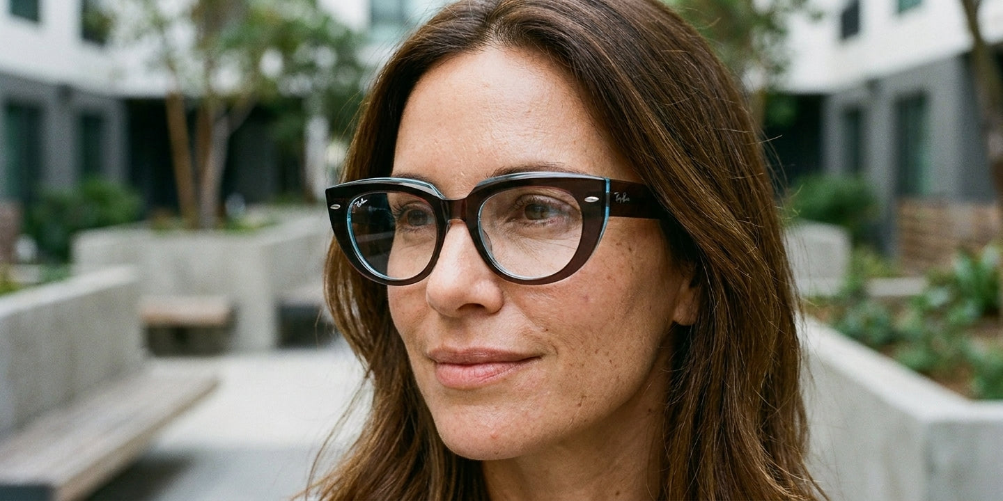 Gafas Graduadas Ray-Ban DOREEN RX5586 8366 - estilo de vida
