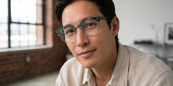 Prescription Glasses Ray-Ban CLUBMASTER RX5154 8377 — vista 2
