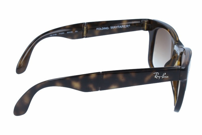 Ray-Ban Folding Wayfarer RB4105 710/51 50 22 Sunglasses — vista 3