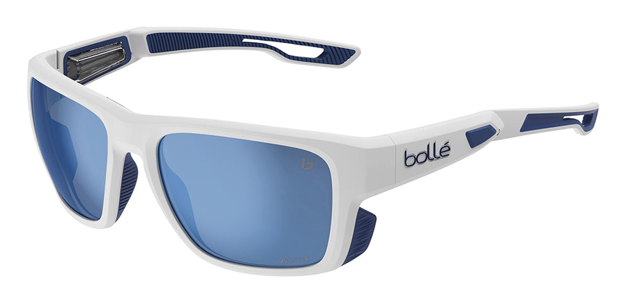 Sunglasses Bolle Airdrift BS035002 White Matte Navy 58 18