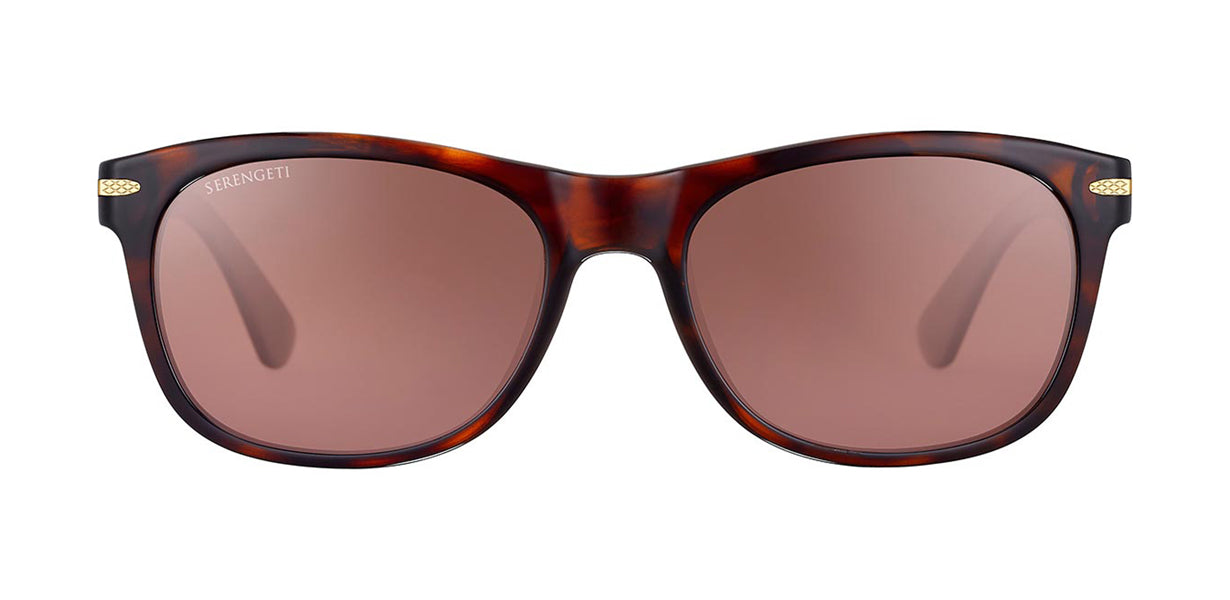 Sunglasses Serengeti Anteo 8671 Dark Tortoise Shiny 55 17