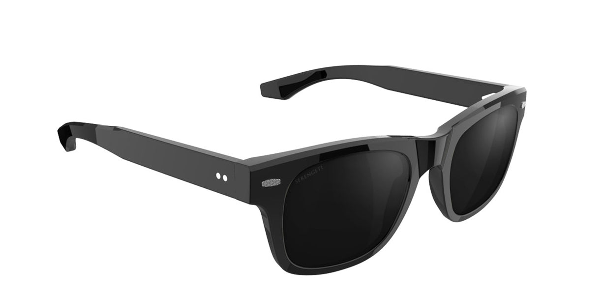 Sunglasses Serengeti Borrego Large 759007 Black 58 19
