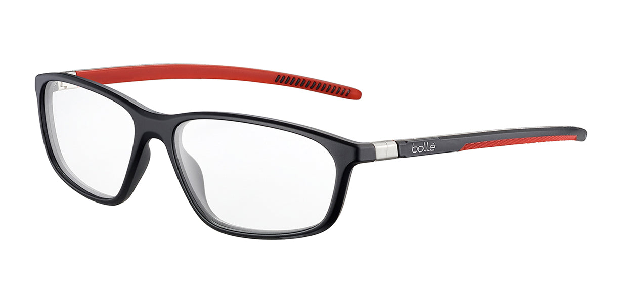 Optical Frames Bolle Carver 02 BV024002 Black Matte Black Red 58 15