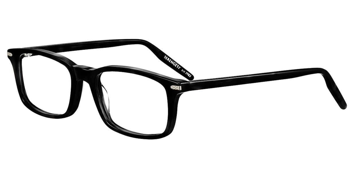 Gafas Graduadas Serengeti Clint 615001 Shiny Black 55 19