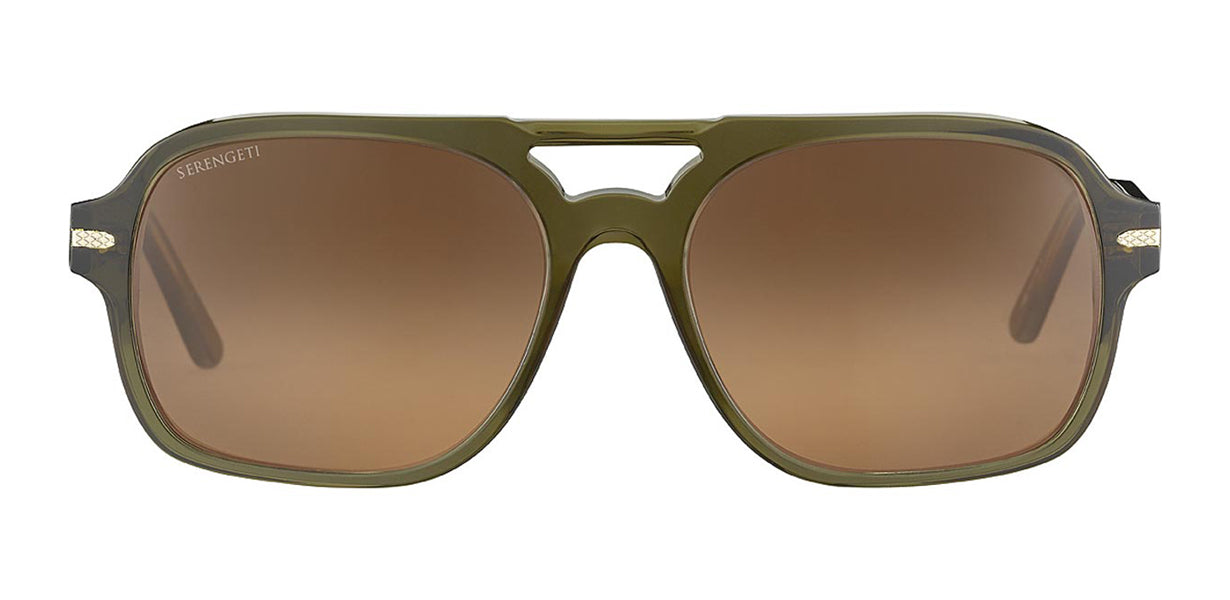 Sunglasses Serengeti Marco 602003 Shiny Crystal Dark Gr 57 18