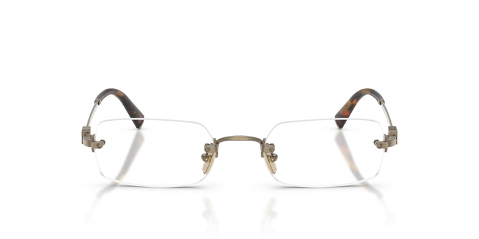 Miu Miu MU50YV 26C1O1 光学镜架 金属矩形 — vista 4