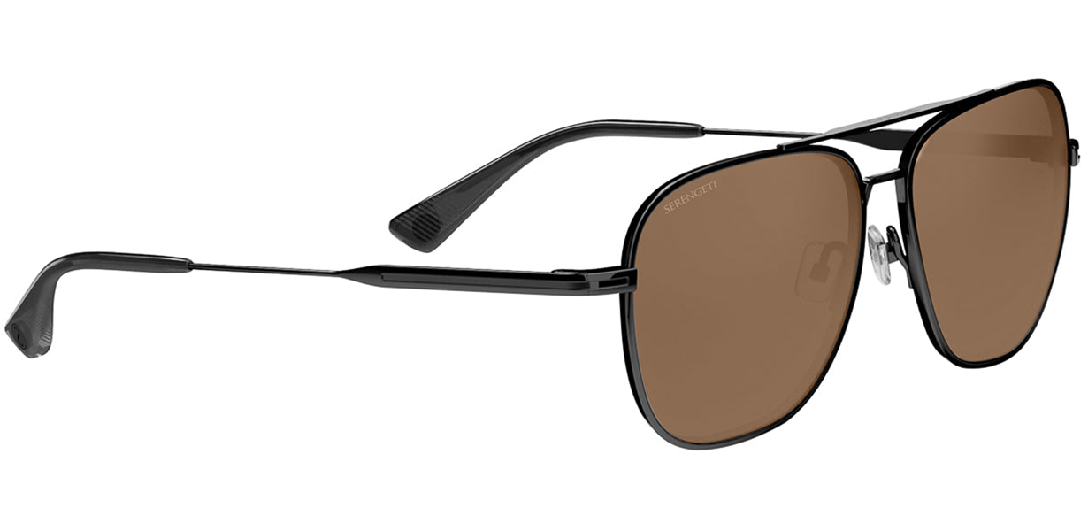 Sunglasses Serengeti Navigator Large 867004 Dark Gunmetal 58 18