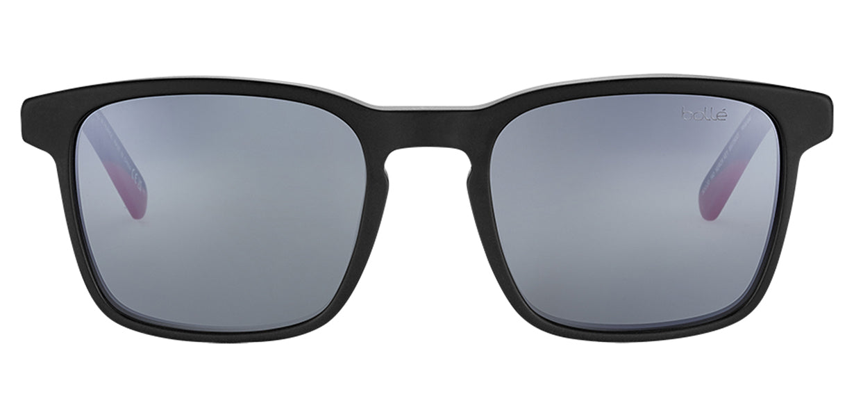 Sunglasses Bolle Nerox Key BS175001 Black Matte Red 52 20