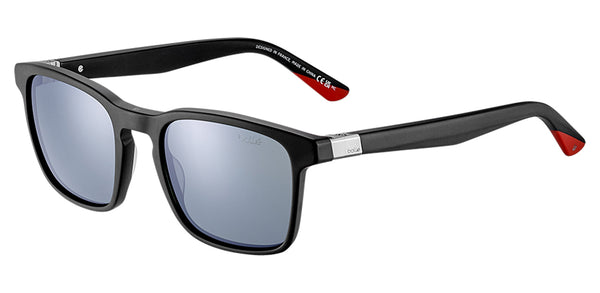 Sunglasses Bolle Nerox Key BS175001 Black Matte Red 52 20