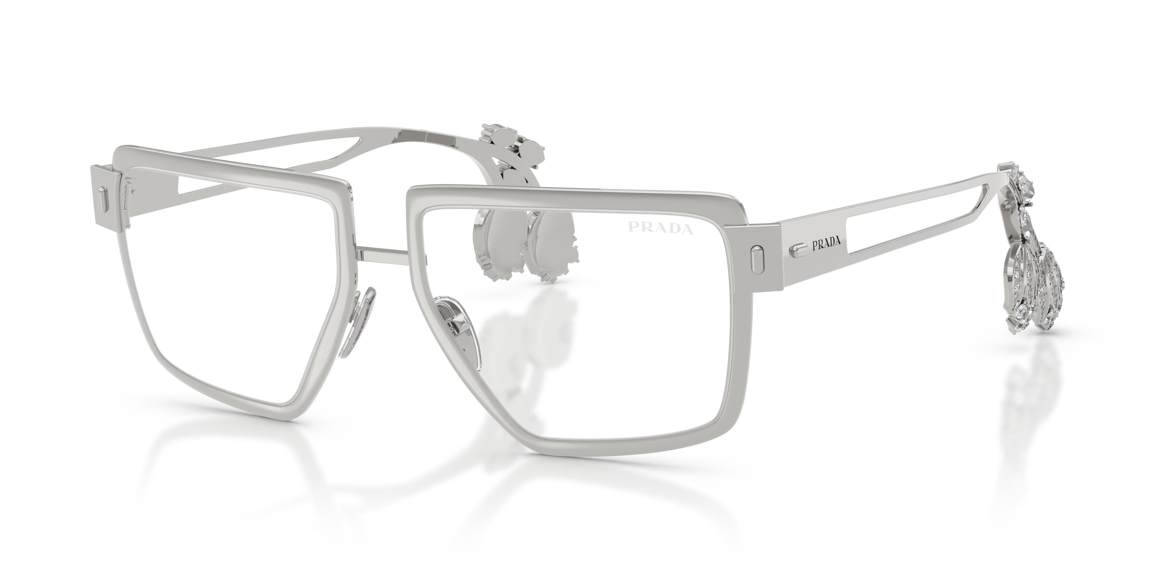 Brille Prada PRD56S 1BC10W 55 17