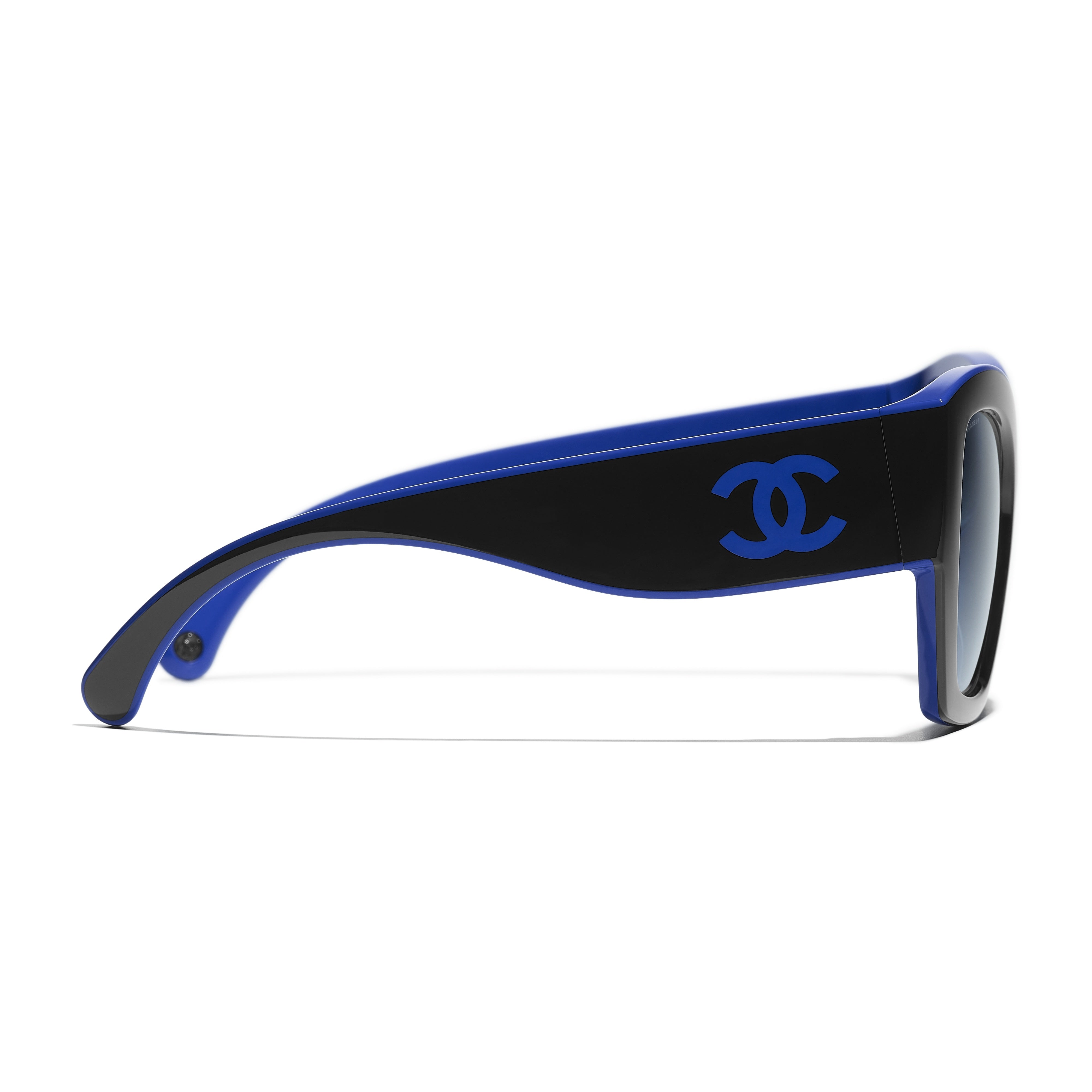Gafas de Sol CHANEL 6058 Negro y azul 53 19 140 - Vista 3