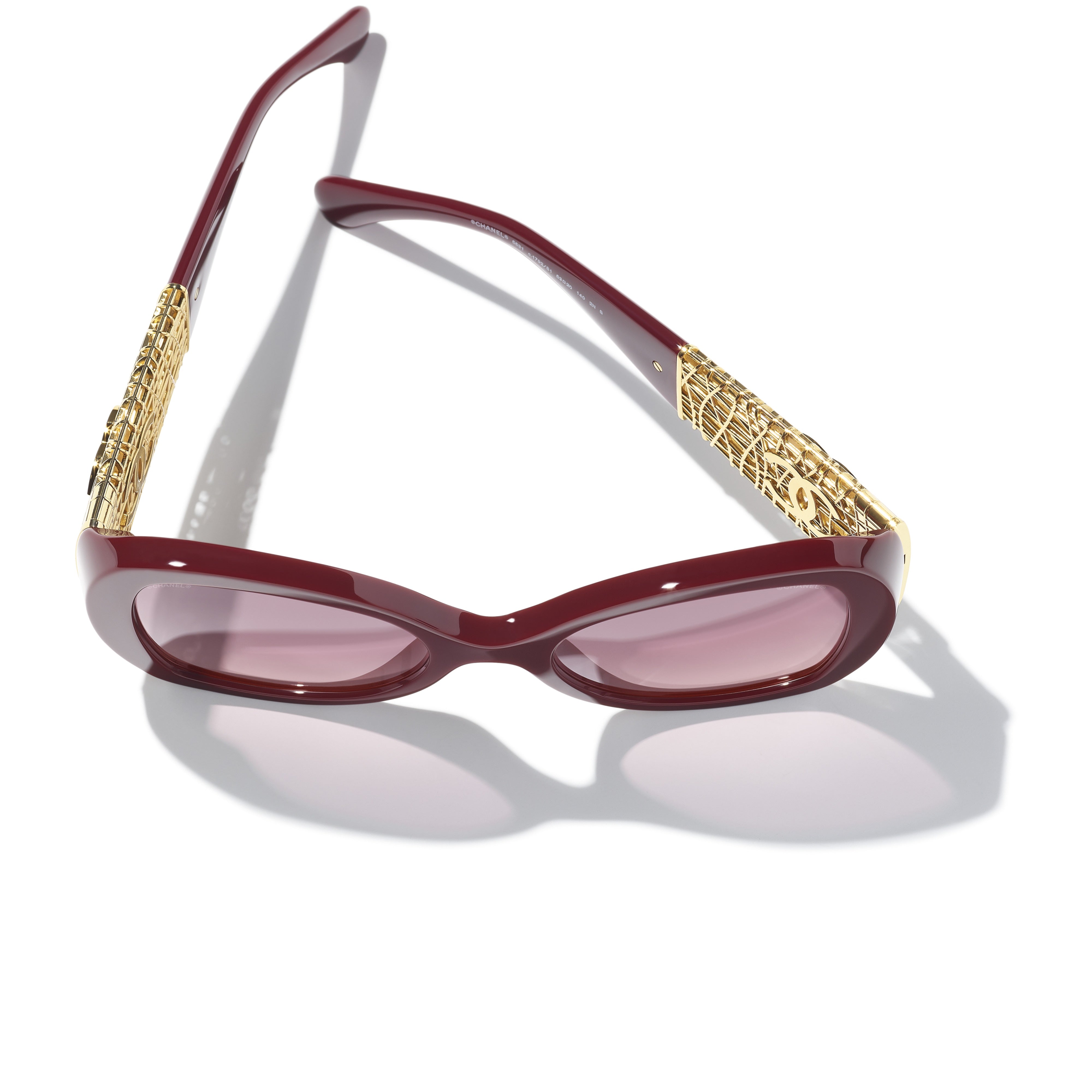 Gafas de Sol CHANEL 5531 Rojo pardo 53 20 140 - Vista 4
