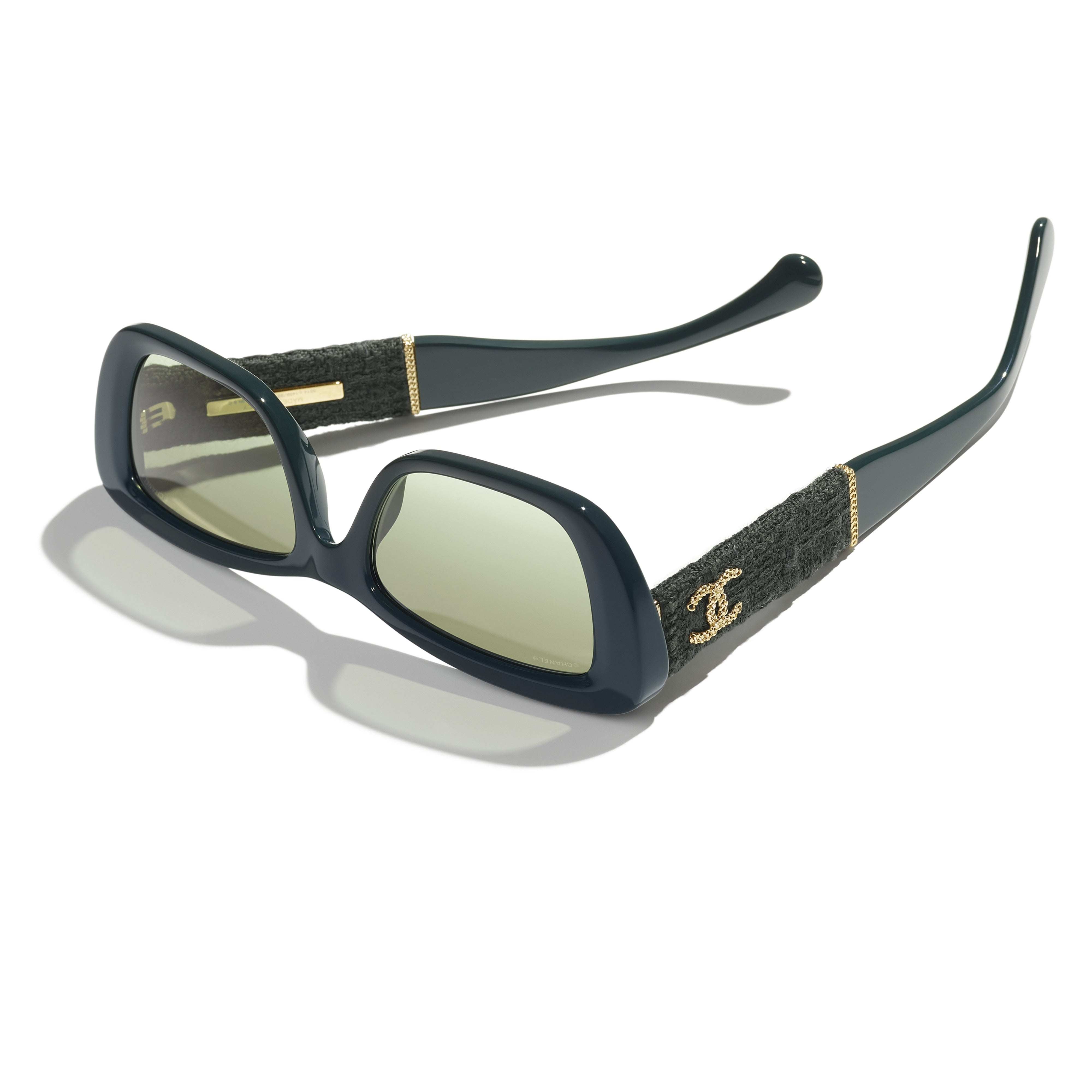 Gafas de Sol CHANEL 5514 Verde oscuro 53 17 140 - Vista 3